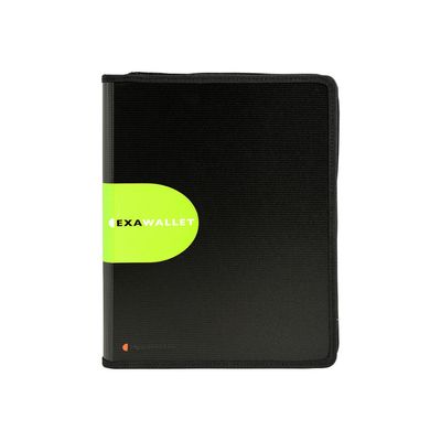 0400794390170-Exacompta Exactive Exawallet - Conférencier zippé - noir-Avant-1