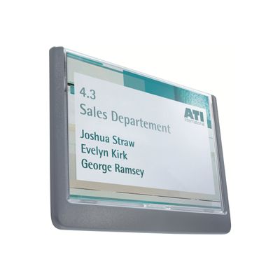 4005546404660-Durable Click Sign - Plaque de porte - A6 paysage-Angle gauche-3