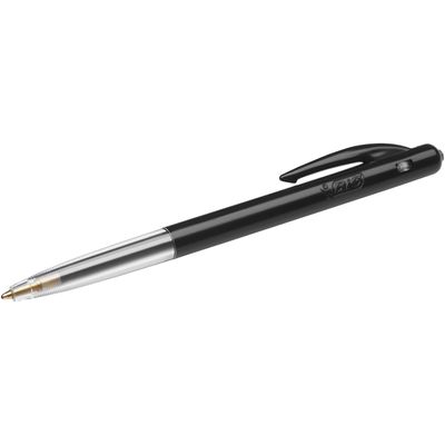 3086121901256-BIC M10 Clic - 50 Stylos à bille - noir - 1 mm - rétractable--1