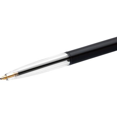 3086121901256-BIC M10 Clic - 50 Stylos à bille - noir - 1 mm - rétractable--2