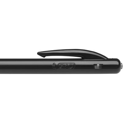 3086121901256-BIC M10 Clic - 50 Stylos à bille - noir - 1 mm - rétractable--3