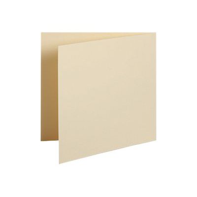 3329680281705-Pollen - 25 Cartes pliées - 135 x 135 mm - 210 g/m² - ivoire-Avant-0