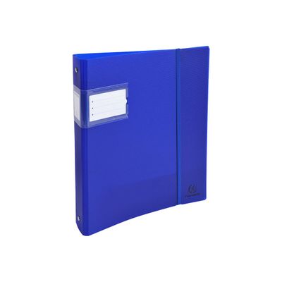 3130630516637-Exacompta Campus Light - Classeur souple à anneaux - Dos 30 mm - A4 - pour 200 feuilles - disponib-Angle gauche-5