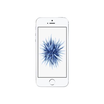 3700755203028-Apple Iphone SE - 16 Go - Smartphone reconditionné grade A - argent-Avant-0