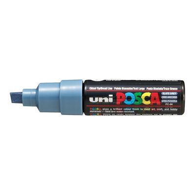 4902778916582-Posca - Marqueur peinture pointe large - gris-Angle gauche-0