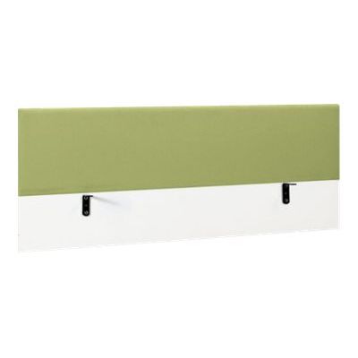 3483600719577-Écran de séparation pour bureau YES ! - L140 x H60 - tissu kiwi-Angle gauche-0