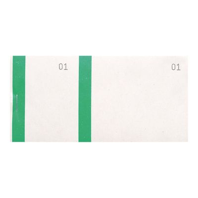 3370441963057-Exacompta - 10 Blocs vendeurs de 100 tickets - 60 x 135 mm - numéroté - vert-Avant-0