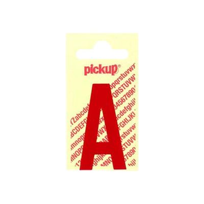 8711234243003-Pickup - Étiquette autocollante - 150 mm - Lettre A - rouge brillant-Avant-0