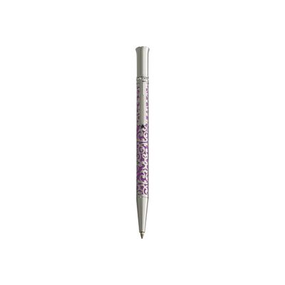 3108722419128-Oberthur Kali - Stylo à bille blanc-Angle gauche-0