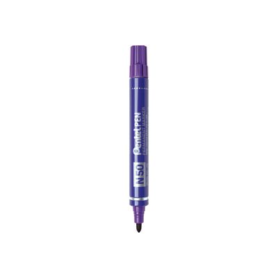 3474370750129-Pentel PEN N50 - Marqueur permanent - pointe ogive - violet-Avant-0