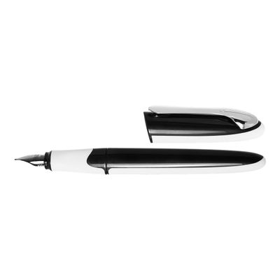 4014421200563-Online Air Soft - Stylo plume blanc-Angle gauche-0