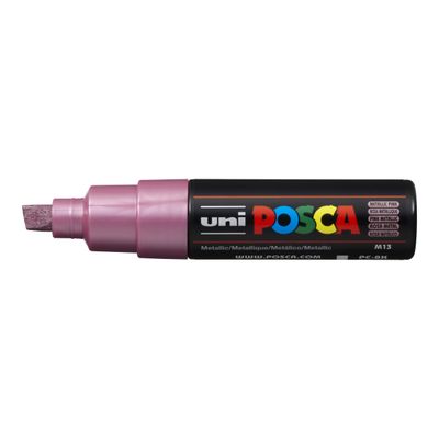 4902778113660-Posca - Marqueur peinture pointe large - rose métallique-Angle gauche-0