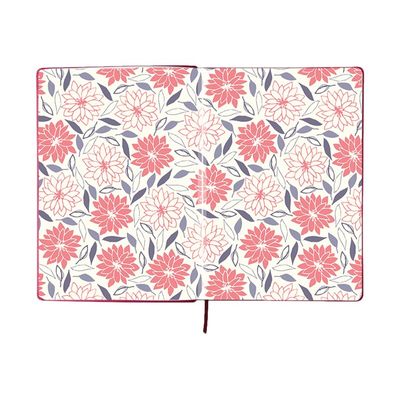 3108724521188-Oberthur Carmen - Carnet de notes souple A6 - uni - bleu-Avant-3