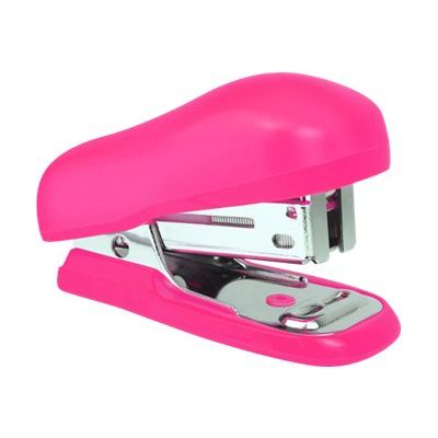 5018505010252-Rapesco - Mini Agrafeuse BUG  + 1000 agrafes 24/6 - rose-Angle gauche-1