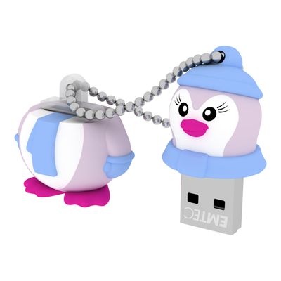3126170144270-Emtec Animalitos M336 Pingouin - clé USB 16 Go - USB 2.0-Angle droit-5