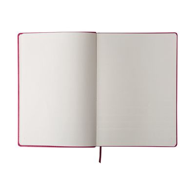 3108724521171-Oberthur Carmen - Carnet de notes souple A6 - uni - rose-Avant-3