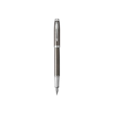 3501179316819-Parker IM Premium - Stylo plume dark espresso - pointe fine-Avant-1
