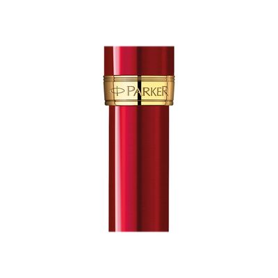 3501179314747-Parker Sonnet - Stylo plume rouge laqué - pointe moyenne-Gros plan-3