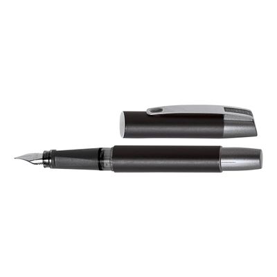 4014421611772-Online Campus - Stylo plume pour gauchers - noir-Angle gauche-1