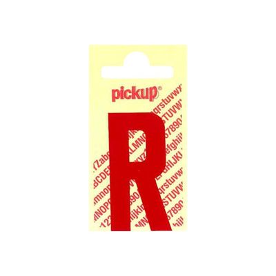 8711234243171-Pickup - Étiquette autocollante - 150 mm - Lettre R - rouge brillant-Avant-1