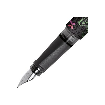 4014421611239-Online Campus - Stylo plume - Be happy-Gros plan-3