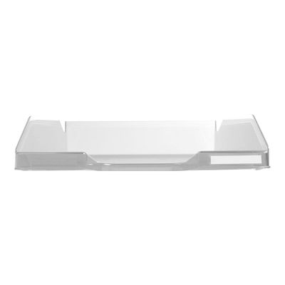 9002493016347-Exacompta COMBO - Corbeille à courrier cristal-Avant-0
