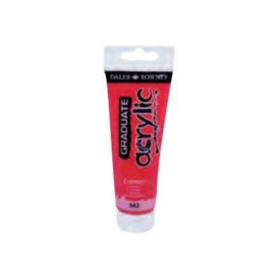5011386062662-Daler-Rowney Graduate 537 - Peinture acrylique - 120 ml - rose-Avant-0