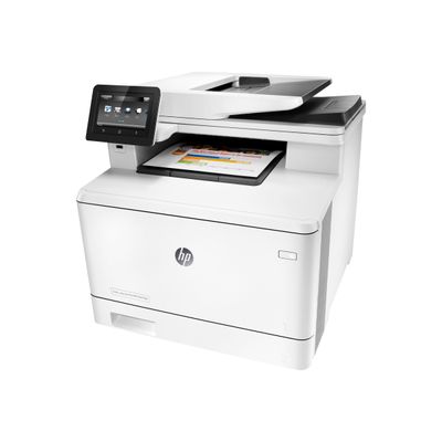 888793383414-HP Color LaserJet Pro MFP M477fdn - imprimante multifonction - couleur - laser-Angle droit-1