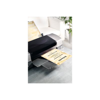 4004360936210-Sigel - Papier à motifs parchemin - 50 feuilles - A4 (21 x 29,7 cm) - 90 g/m²-Angle gauche-3
