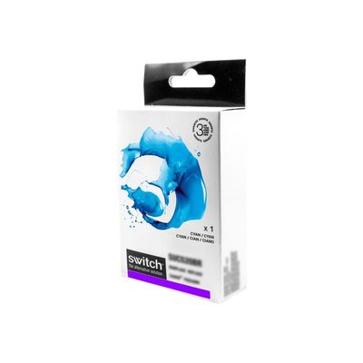 3700654221055-Cartouche compatible Lexmark 150XL - cyan - Switch -Angle droit-0