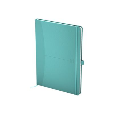 3020120115139-Oxford Signature - Cahier broché A5 - 160 pages - ligné - disponible dans différentes cou-Angle droit-7