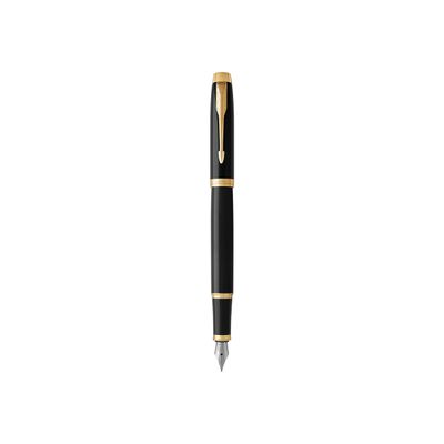 3501179316451-Parker IM - Stylo plume noir GT - pointe fine-Avant-2