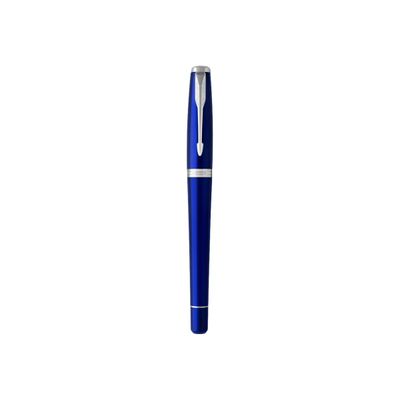 3501179316062-Parker Urban - Stylo plume - encre bleue - moyen - corps bleu/argent-Avant-0
