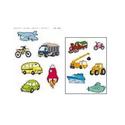 8410782128243-Apli - 24 maxi gommettes - transports-Avant-0