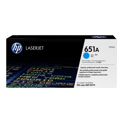 886111121335-HP 651A - cyan - cartouche laser d'origine-Avant-1