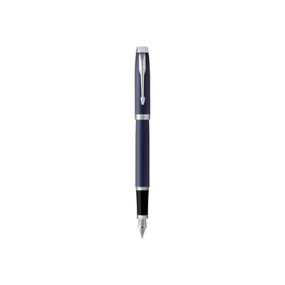 3501179316475-Parker IM - Stylo plume bleu - pointe fine-Avant-0