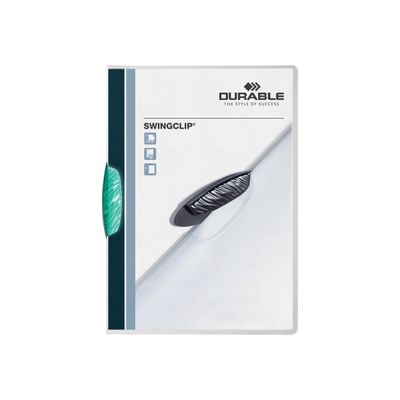 4005546208831-Durable Swingclip - Chemise à clip - A4 - vert-Avant-0