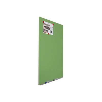 8427951230119-Rocada by CEP - Tableau blanc sans cadre - 75 x 115 cm - vert-Angle gauche-0