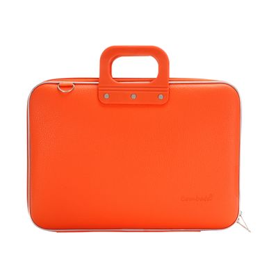 8033389575021-Bombata Classic Vinyle - Sacoche pour ordinateur portable 15" - orange-Avant-0