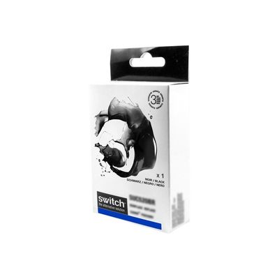 3700654208193-Cartouche compatible Epson T1281 Renard - noir - Switch -Angle droit-0