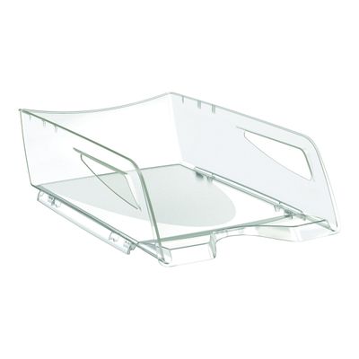 3462152201105-CEPPro - Corbeille à courrier maxi cristal-Angle gauche-0