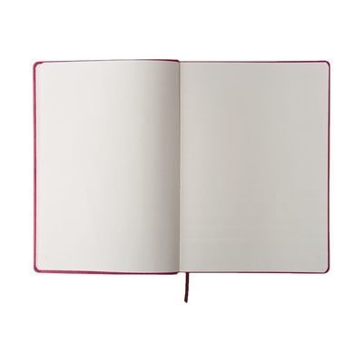 3108725881274-Oberthur Carmen - Carnet de notes souple A5 - uni - rose-Avant-4