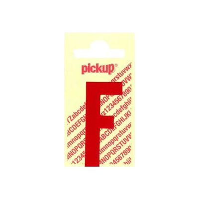 8711234243058-Pickup - Étiquette autocollante - 150 mm - Lettre F - rouge brillant-Avant-0