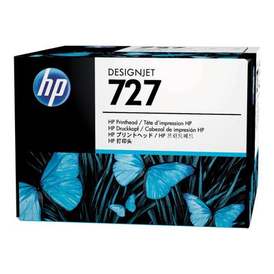 887111963673-HP 727 - noir - tête d'impression originale-Avant-1