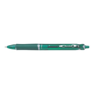 4902505424342-Pilot Acroball Begreen - 10 Stylos à bille - vert-Angle gauche-0