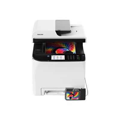 4961311914287-Ricoh - SPC262SFNW  - imprimante multifonction - couleur - laser-Avant-5