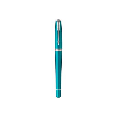 3501179315942-Parker Urban - Stylo plume - encre bleue - fin - corps bleu vibrant/argent-Avant-0