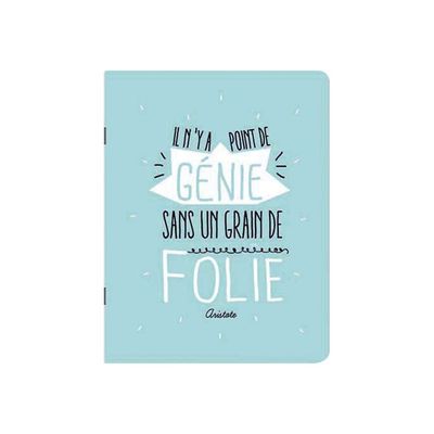 3700572716206-Kiub Typography - Carnet de notes A5 - 60 pages - Grain de folie-Avant-0