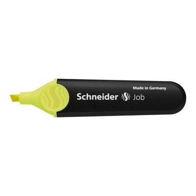 4004675115058-Schneider Job - Pack de 10 surligneurs - jaune-Angle gauche-1