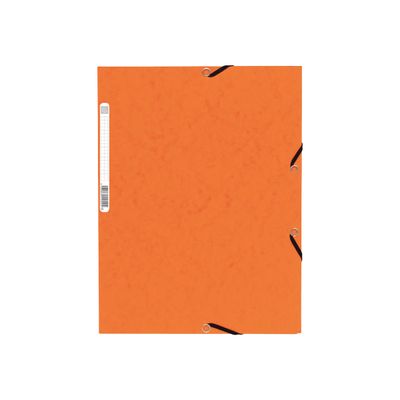 3130632553043-Exacompta Nature Future - 10 Chemises à 3 rabats - A4 - pour 250 feuilles - orange-Avant-0